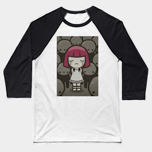 Sadness 2 Baseball T-Shirt